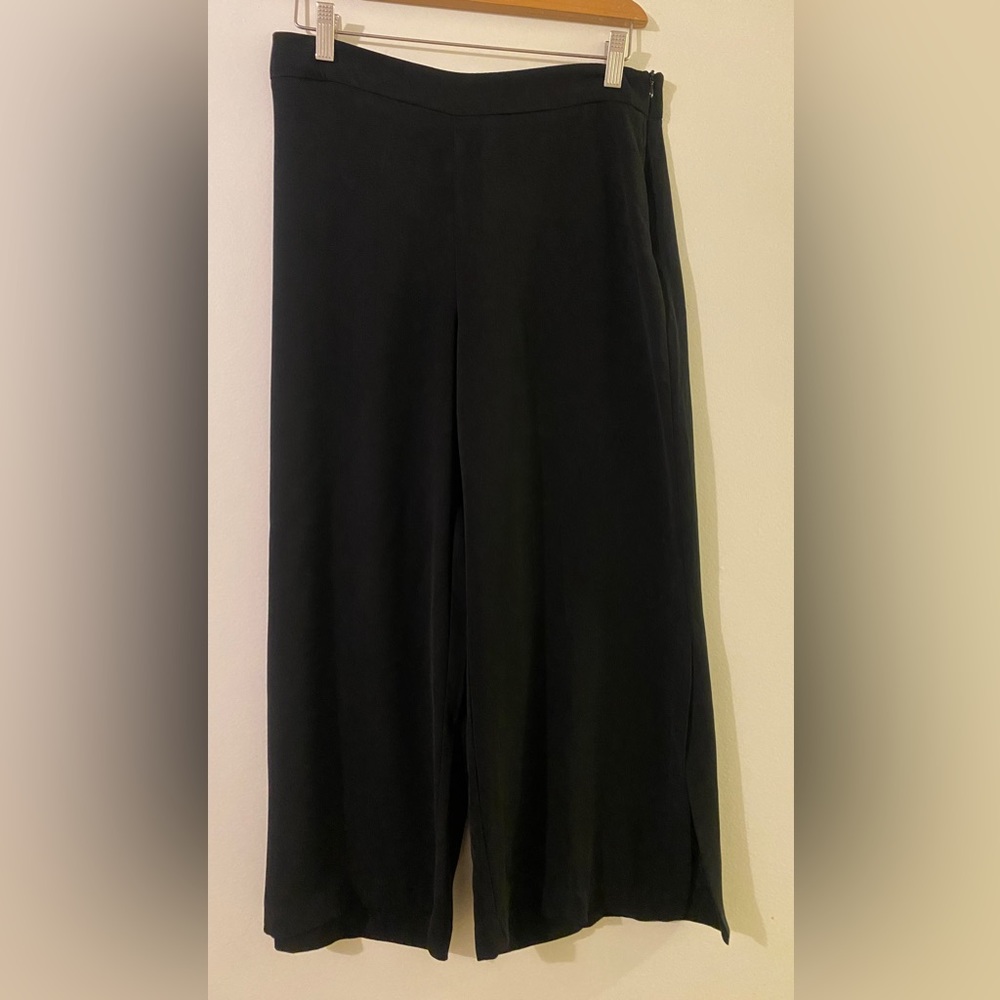 ZARA wide leg, crop pants